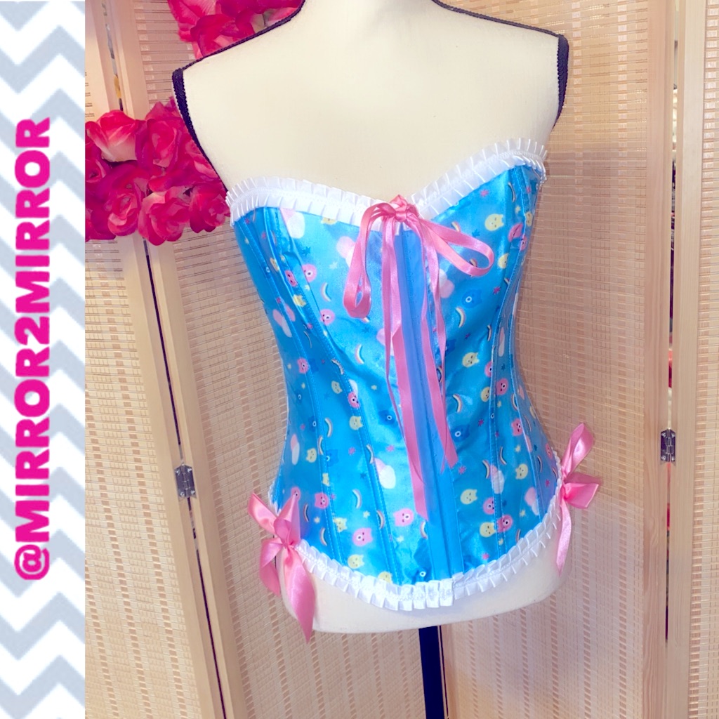 Nwot Brand New Corset With G String